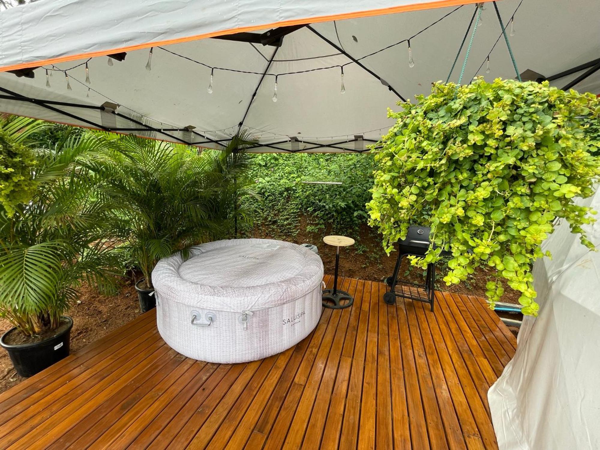 La Comarca River Glamping Dome Near Manuel Antonio Luaran gambar