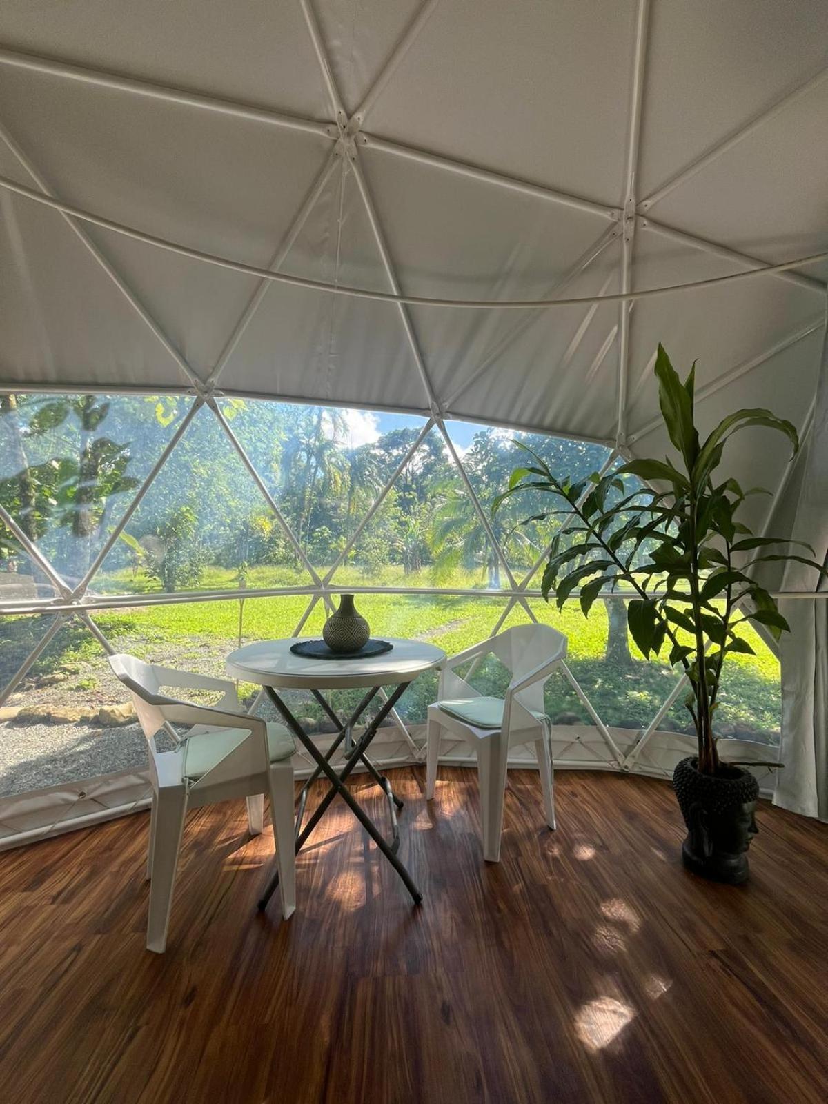 La Comarca River Glamping Dome Near Manuel Antonio Luaran gambar